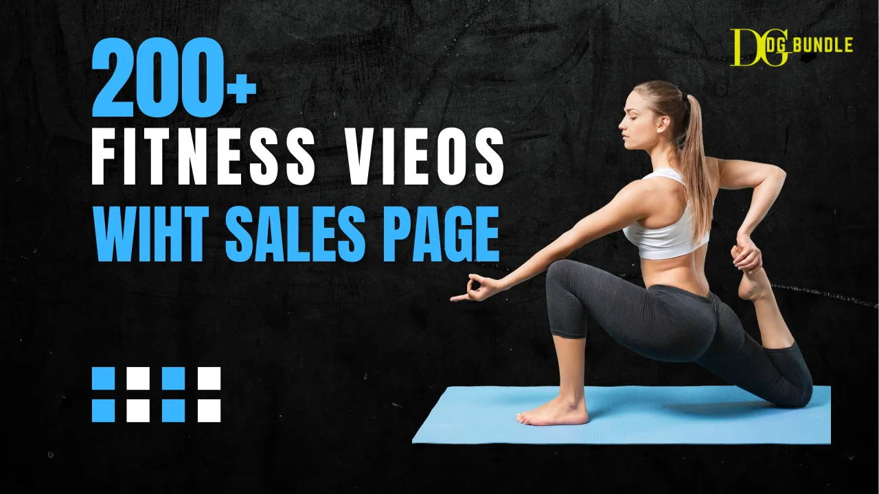 fitnes videos with sales pages