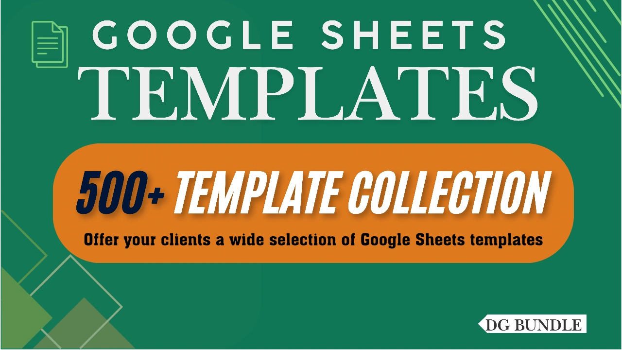 google sheets templates
